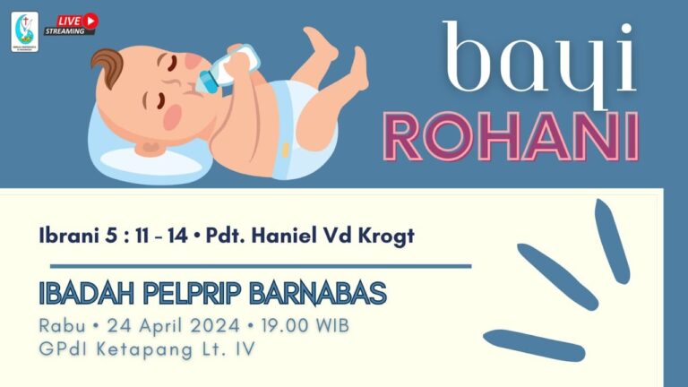 Live Ibadah PELPRIP Barnabas | Rabu, 24 April 2024 | 19.00